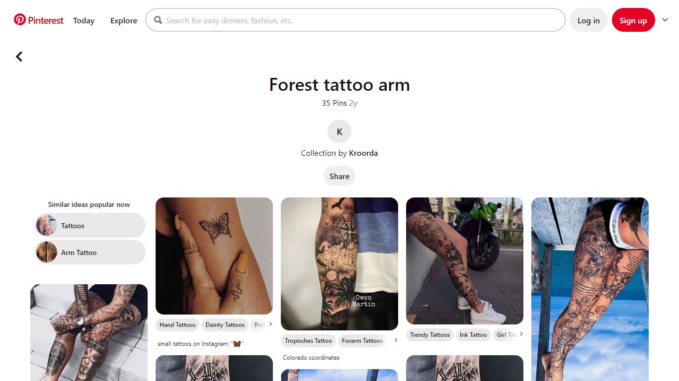35 Best Forest tattoo arm ideas | sleeve tattoos, tattoos ... - Pinterest